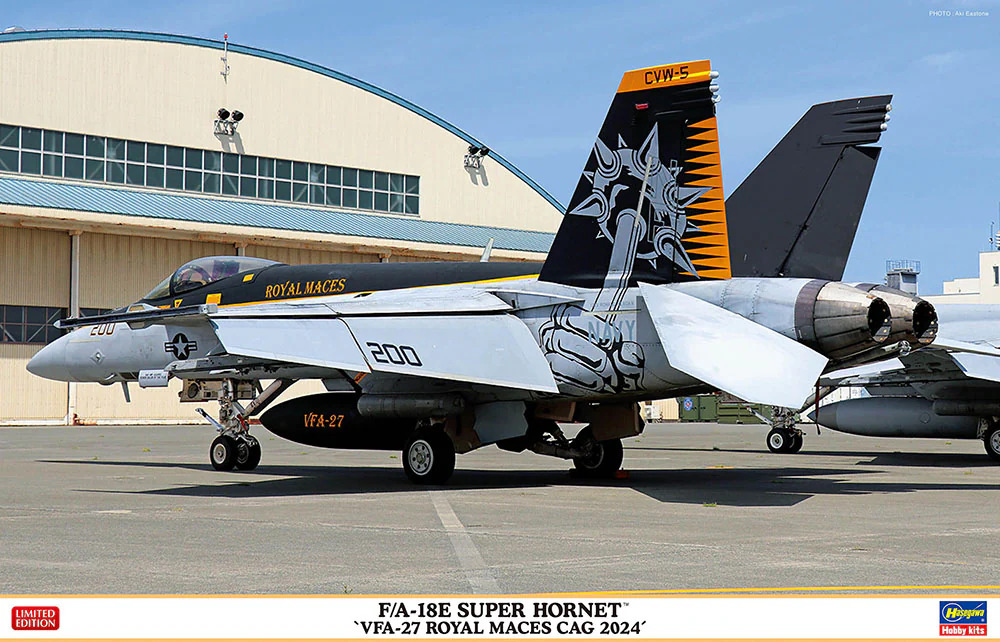 HA07537 - FA-18E Super Hornet, VFA 27 Royal Maces CAG