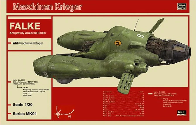 HA64001 - ANTIGRAVITY ARMORED PKF. 85 FA